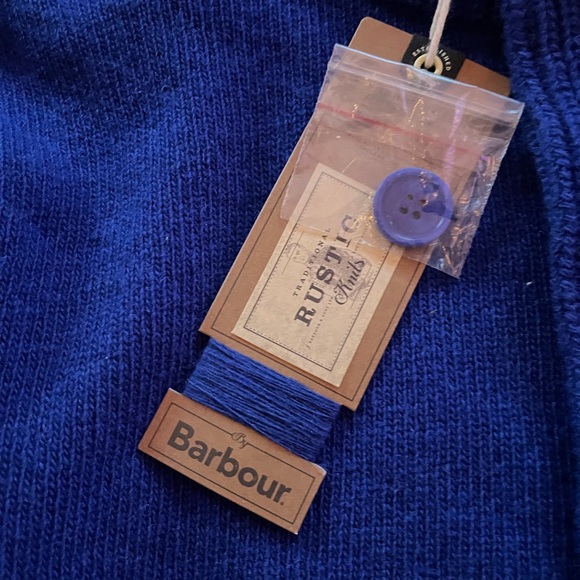 BARBOUR PATCH HALF ZIP KNITTED SWEATER - Picture 2 of 5